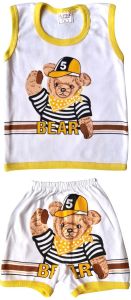 Baby Cotton Bear Suit