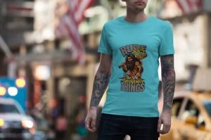 Cotton Rude Way OF Solving Things Graphic Men&AMP;rsquo;s T-Shirt