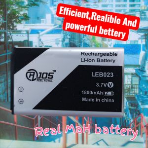 Rj05 Lithium Lava 023 Battery, Color : Black, Weight : 30-35Gm