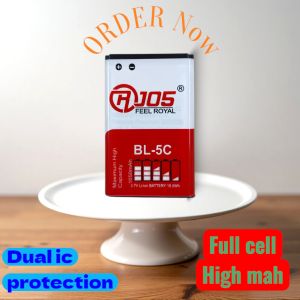 Nokia Mobile Battery, Color : Red & White, Packaging Type : Poly