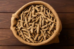 Grey Organic Dried Turmeric Finger Food Grade