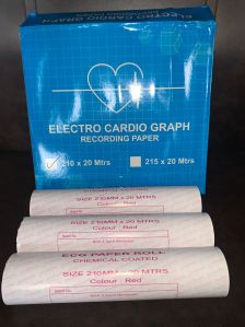 12 CH ECG Paper Roll 210mm*20 Mtr