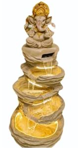 36x36x96 Inch Sandstone Fountain