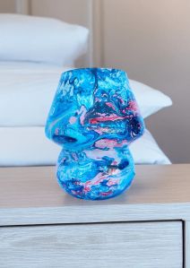 5inch Marble Mushroom Table Lamp