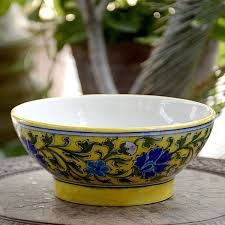 Blue Pottery Bowls