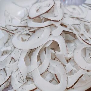 Dried Coconut Chips, Color : White, Packaging Type : Resealable Bag