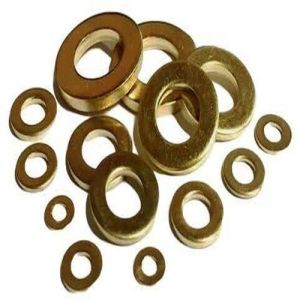 Polished Round Brass Washer 10mm To 100mm for Fastening Applications