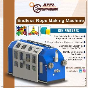 Continuous Rope Making Machine