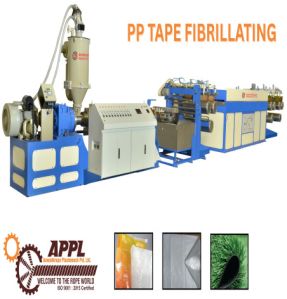 PP Tape Fibrillation Extrusion Line for Making Fibc (Jumbo Bags)