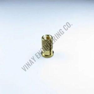 Polished Brass Threaded Inserts, Color : Golden M2-M36 for Industrial