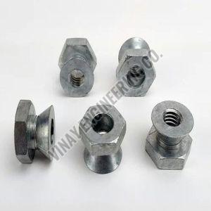 Polished Stainless Steel Break Nuts, Color : Metallic Standard