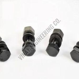 Mild Steel High Strength Studs, Color : Black