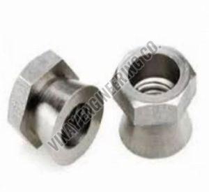 Polished Mild Steel Shear Nuts, Color : Metallic Standard