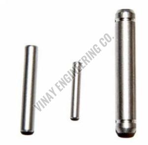 Polished Stainless Steel Round Pins, Color : Grey for Industrial