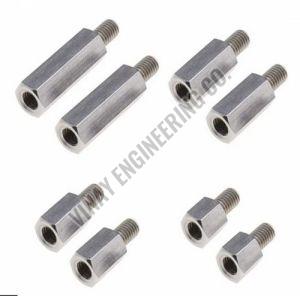 Steel Hex Spacers, Color : Grey Standard for Industrial