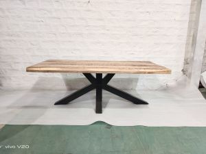 Iron Legs Mango Wood Dining Table 20010076