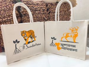 Polyester Tote Bag, Pattern : Printed, Plain, Checked