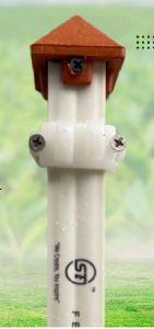 Polished PVC Fencing Pole, Brand Name : SHREEJI