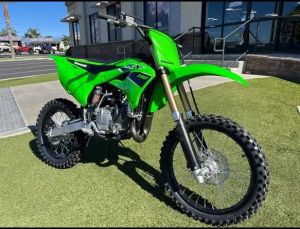 Electric Aluminium Kawasaki Off-Road Bike, Color : Green