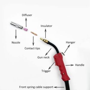 Polished Plasma Cutting Torch