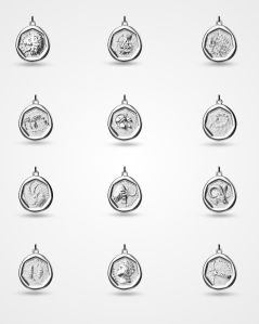 Zodiac Sign Pendants