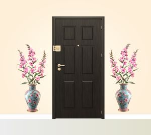 Flower Pot PVC Wall Sticker