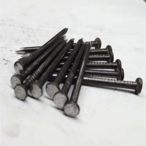 1 Inch Mild Steel Wire Nails, Color : Grey for Wood Construction
