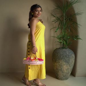 Sunbeam One Shoulder Dress