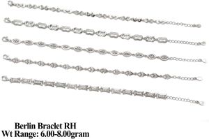92.5 Silver Berlin Bracelet