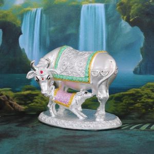 92.5 Silver Cow Idols For Corporate &AMP;AMP; Giftings