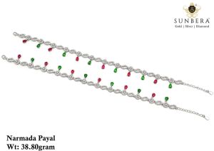 92.5 Silver Narmada Payal