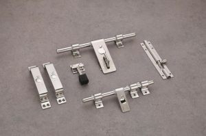 Apple Stainless Steel Door Kit, Color : Silver 2mm to 3mm