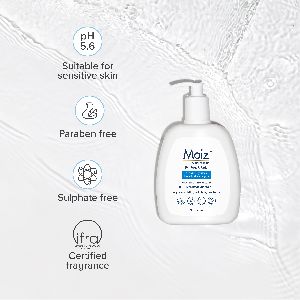 Liquid Moiz Gentle Face Body Cleansing Lotion, Color : White