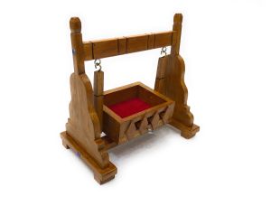 Wooden God Krishna Swing