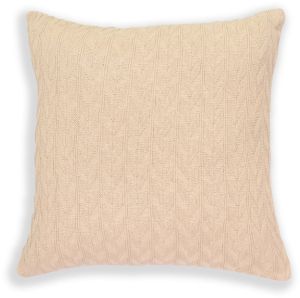 Chevron Knit Cotton Cushion