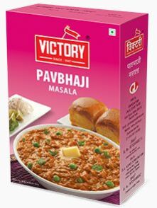 Victory Pav Bhaji Masala, Packaging Size : 100, 50gm