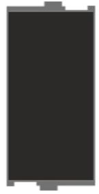 Plastic 6a 1 Way Switch, Color : White