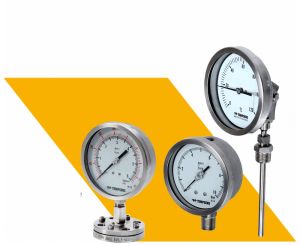 Bi-metallic Pressure Gauges