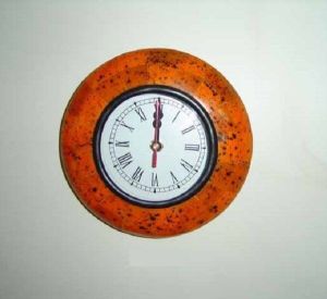 Bone Inlaid Clock, Packaging Type : Secure Packaging