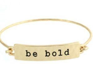 Brass Etching Bracelet