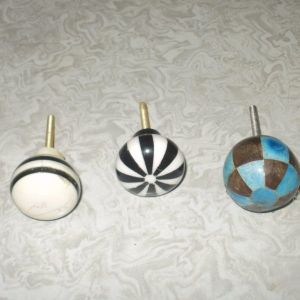 Horn Bone Knobs, Color : Natural for Furniture, Cabinets, Drawers