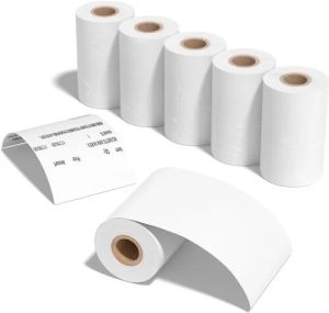 Plain ATM Paper Rolls, Packaging Type : White