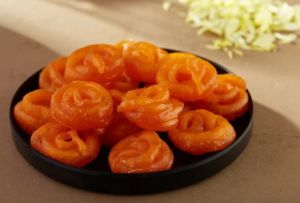 Jalebi, Shape : Round, Taste : Sweet