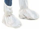 Non Woven Disposable Boot Covers, Color : White One Size