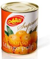 Supreme Gold Alphonso Mango Pulp Sweetened