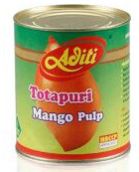 Totapuri Mango Pulp Natural
