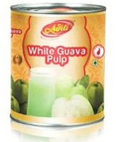 White Guava Pulp Natural, Taste : Unsweetened for Food Consumption