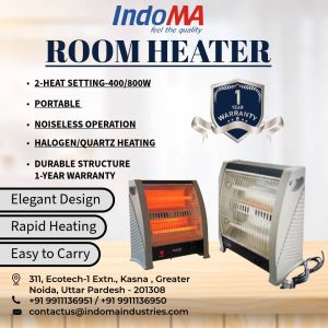 Two Rod Quartz Heater