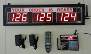 Wireless Restaurant Token Display