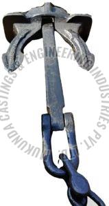 Polished Cast Iron Marine Anchor, Thickness : 10-20mm